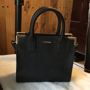 Calvin Klein small satchel type purse